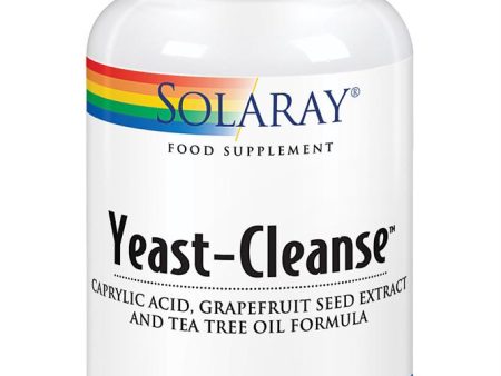 Solaray Yeast-Cleanse 90 capsules on Sale