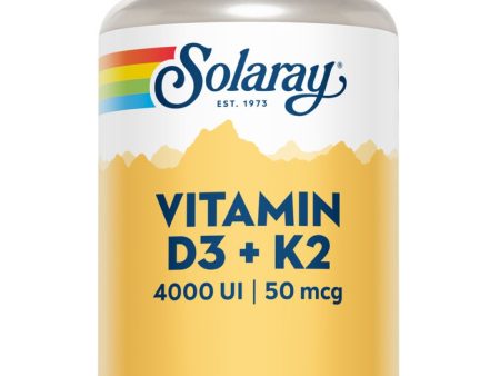 Solaray Vitamin D3 & K2 on Sale