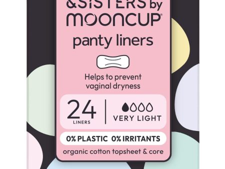 &SISTERS Organic Cotton Bio-wrapped Liners | Unscented | (24 pack) Online Sale