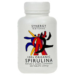 Synergy Natural Organic Spirulina 200 Tablets Sale