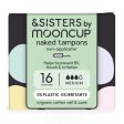 &SISTERS Organic Cotton Naked Tampons | Medium Absorbency | (16 pack) For Sale