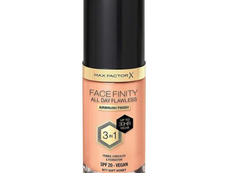 Crème Make-up Base Max Factor Facefinity Nº 77 Soft honey 30 ml Online now