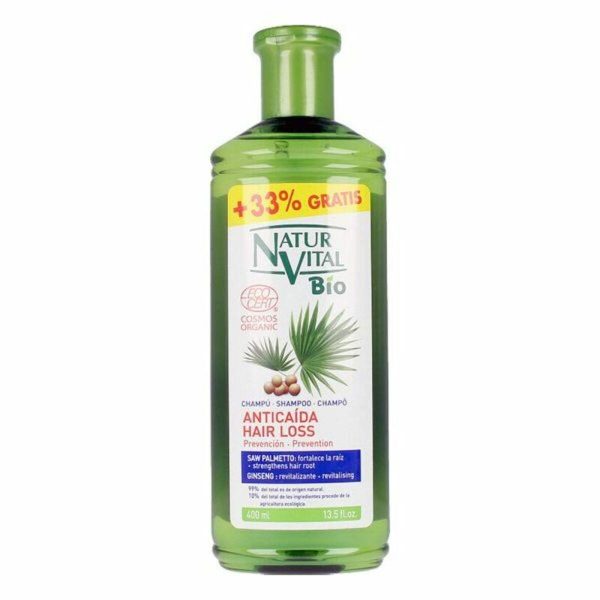 Anti-fall Bio Ecocert Naturvital NATURALEZA Y VIDA (400 ml) For Cheap