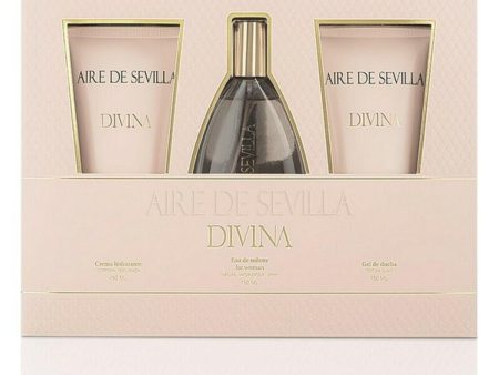 Women s Perfume Set Divina Aire Sevilla 3 Pieces (3 pcs) Discount