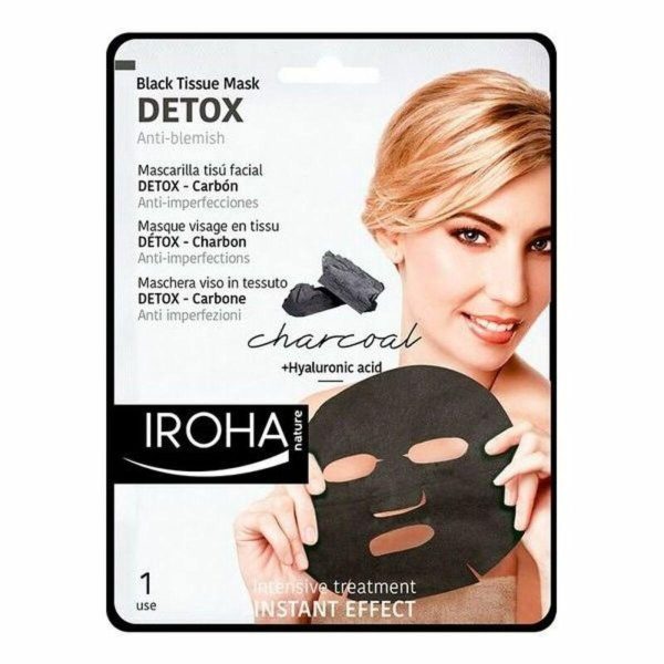 Cleansing Foam Detox Charcoal Black Iroha IROHA73 (1 Unit) Cheap