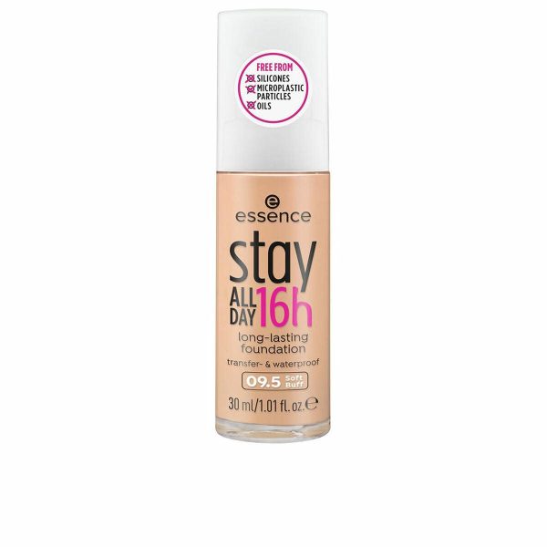 Crème Make-up Base Essence Stay All Day 16H Nº 09,5 Soft buff 30 ml For Discount