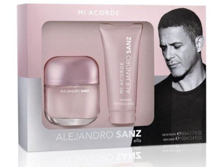 Women s Perfume Set Mi Acorde Alejandro Sanz BF-8436581940787_Vendor (2 pcs) 2 Pieces Online Hot Sale