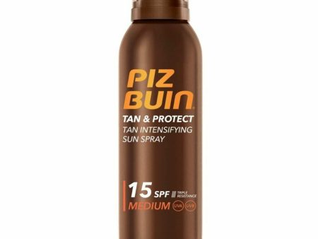 Tanning Spray Tan & Protect Medium Piz Buin Tan Protect Intensifying Spf 15 Spf 15 (150 ml) Online Sale