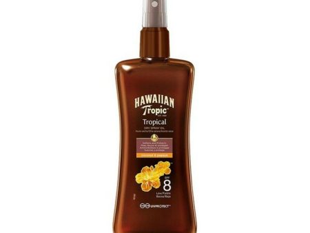 Protective Oil Coconut & Papaya Hawaiian Tropic Spf 8 (200 ml) 8 (200 ml) Fashion