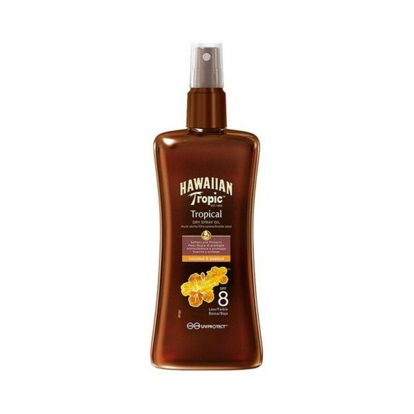 Protective Oil Coconut & Papaya Hawaiian Tropic Spf 8 (200 ml) 8 (200 ml) Fashion