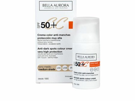 Anti-Brown Spot Cream Bella Aurora 2526112 Medium Tone 30 ml Sale