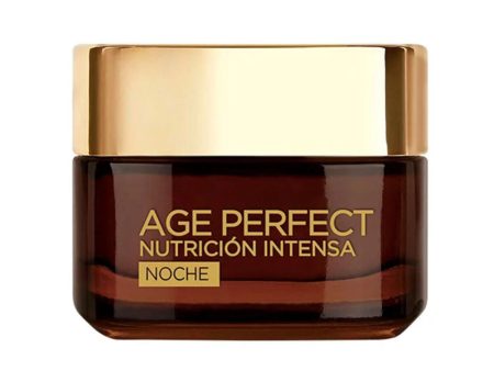 Anti-Wrinkle Night Cream Age Perfect L Oreal Make Up Age Perfect Nutricion Intensa (50 ml) 50 ml Supply