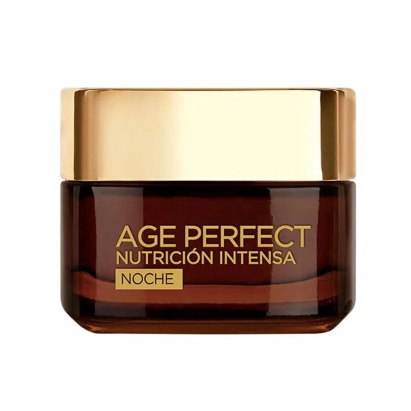 Anti-Wrinkle Night Cream Age Perfect L Oreal Make Up Age Perfect Nutricion Intensa (50 ml) 50 ml Supply