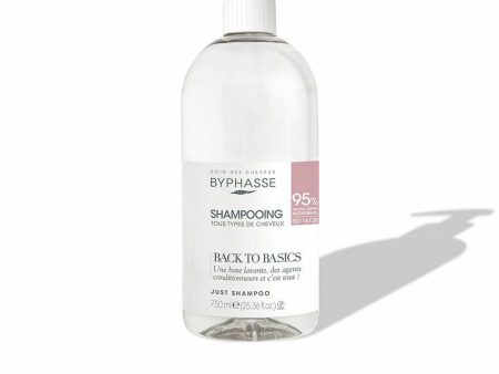 Daily use shampoo Byphasse Back to Basics All hair types (750 ml) Supply