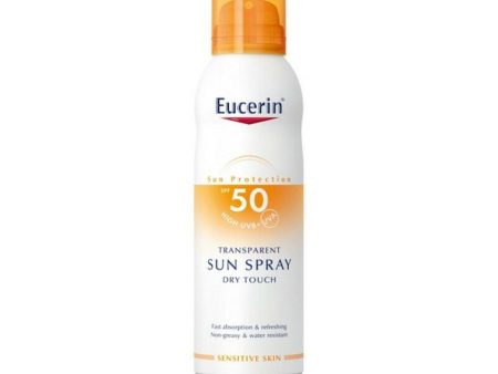 Body Sunscreen Spray Sensitive Eucerin 200 ml Supply