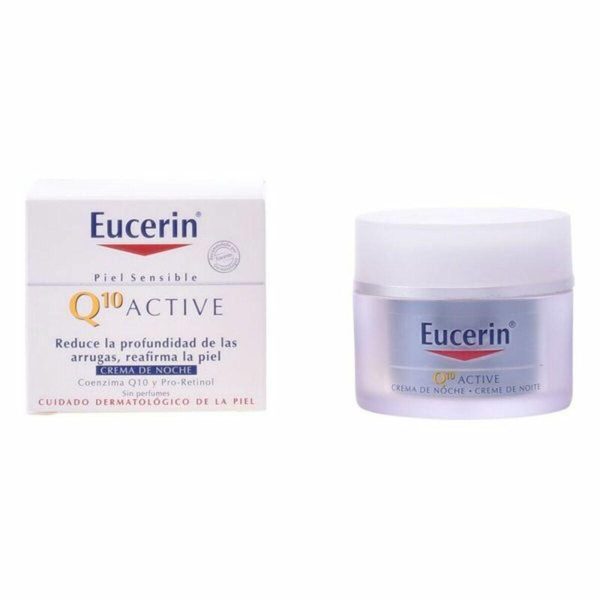 Anti-Wrinkle Night Cream Q10 Active Eucerin 50 ml Supply