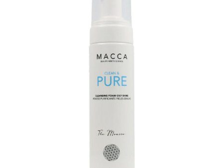 Cleansing Mousse Clean & Pure Macca Clean Pure Oily skin 200 ml Supply