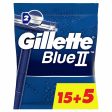 Disposable Razor Gillette Blue II 20 Units Hot on Sale