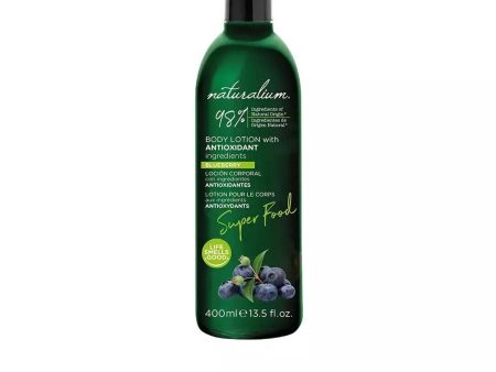 Body Lotion Naturalium Super Food Antioxidant Blueberries 400 ml For Discount