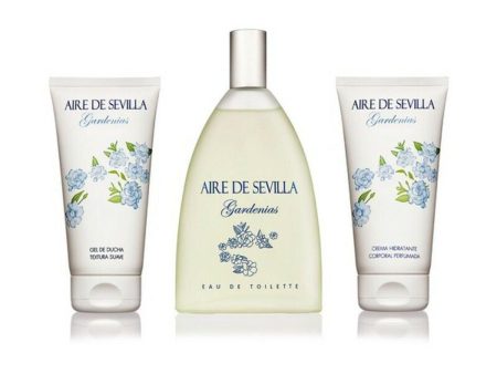 Women s Perfume Set Gardenia Aire Sevilla (3 pcs) (3 pcs) Supply