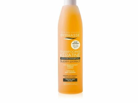 Dermo-protective Shampoo Byphasse 1000052029 Anti-drying Keratin 250 ml Discount