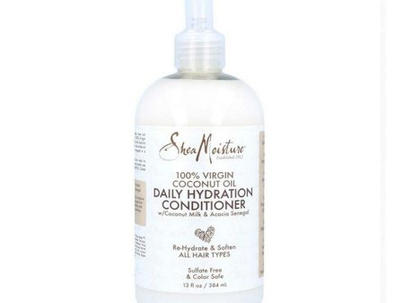 Conditioner Virgin Coconut Oil Hydration Shea Moisture (384 ml) Online Hot Sale