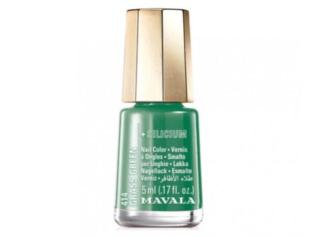 Nail polish Mavala Color Vibe Nº 414 Grass Green 5 ml Sale